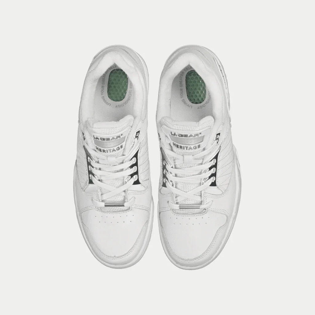 LA Gear Women's Boardwalk Lowtop | White