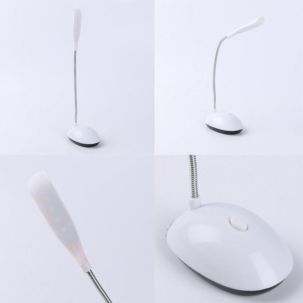 LED Desk Light Table Lamp Reading Book Light 3xAAA Battery Desk Lamp Mini Eye Protection Office Bedroom Bedside LED Study Table Decorative Table Lamp Cute Study Lamps for Bedroom Décor