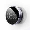 LED Magnetic Digital Timer For Kitchen Cooking Countdown Alarm Clock Digital Kitchen Timer, Large Magnetic LED Countdown Timer with Constant Light Function for classrooms 3-Level Volume Quiet Egg Timer for Children  Electronic Cooking Countdown Timer