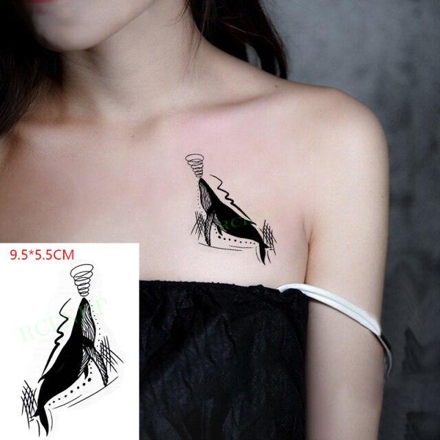 Lion King Temporary Tattoo Waterproof Black And Colorful Small Big Luxury Tattoo For Mens Womens