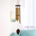 Memorial Wind Chimes for Outside Deep Tone Antique Outdoor Sympathy Wind-Chime Resonant 6 Tubes Wind Chime Bells Wind Hanging Living  Elegant Chime Home Decor Gift Car Outdoor Yard Garden Metal Wind Music