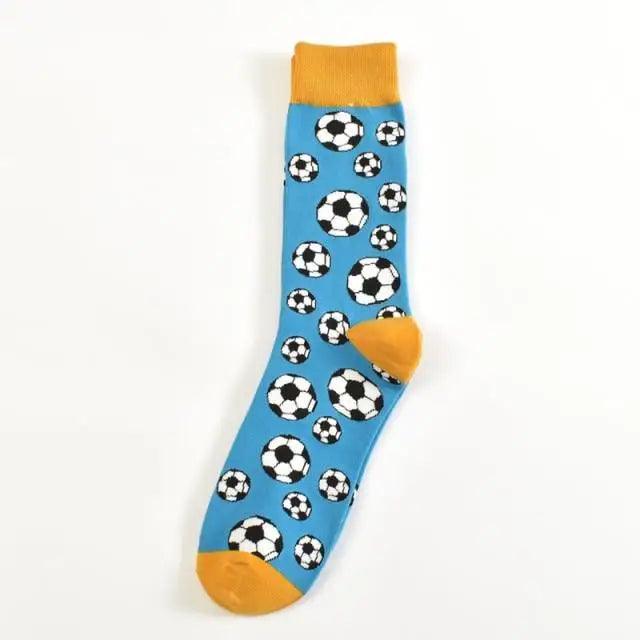 Men Cotton Socks Gradient Color Summer Style Long Wedding Sock Men  Knee High Business Socks Man Socks Men's Ladies Novelty Bright Colorful Patterned Cotton Socks