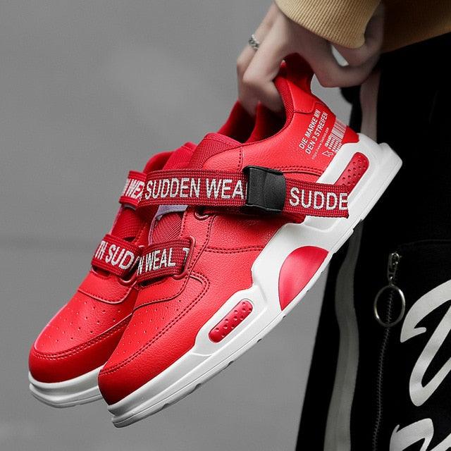 Men's High Quality Top Fashion Leather Sneakers Trend Comfortable Man Casual Shoes Outdoor Non-slip Breathable Mens Basketball Luxury Fashion Running Sneakers