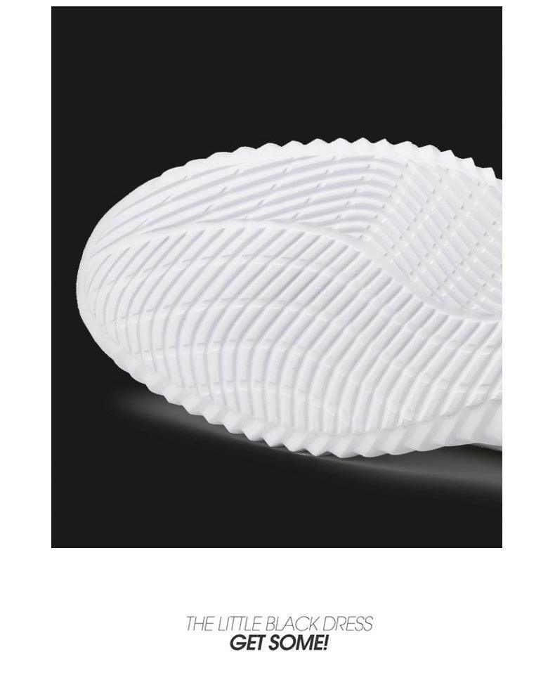 Mens Breathable White Trendy Sneakers  Casual Design  Light Walking Running Trainers Casual Breathable Mesh Men Running Shoes Walking Sneakers