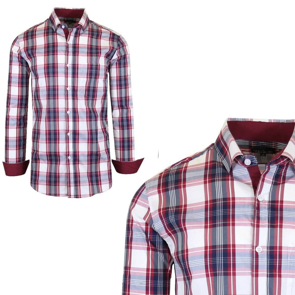 Men’s Quick Dry Slim Fit Stretch Dress Shirts