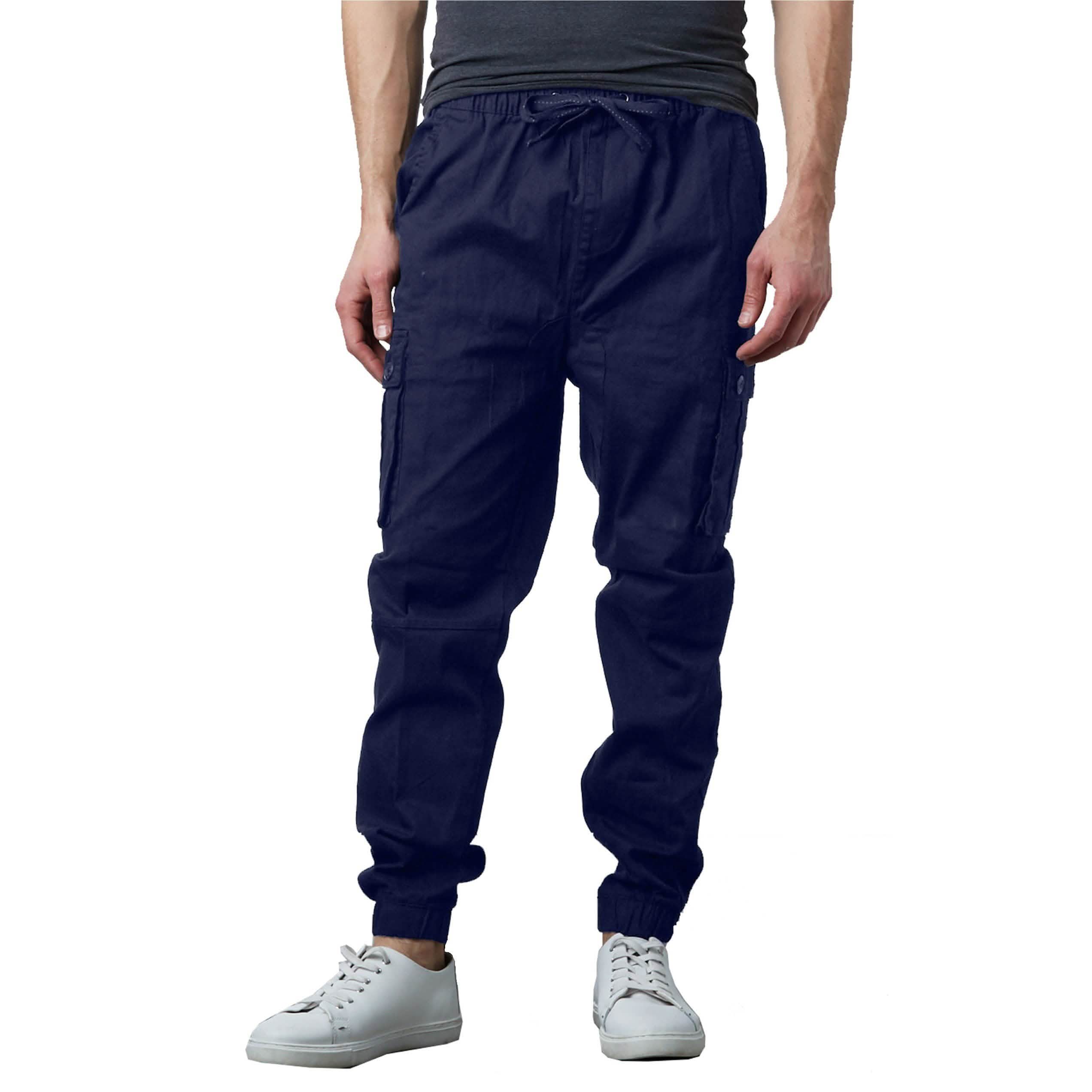 Men's Stretch Cargo Jogger Pants
