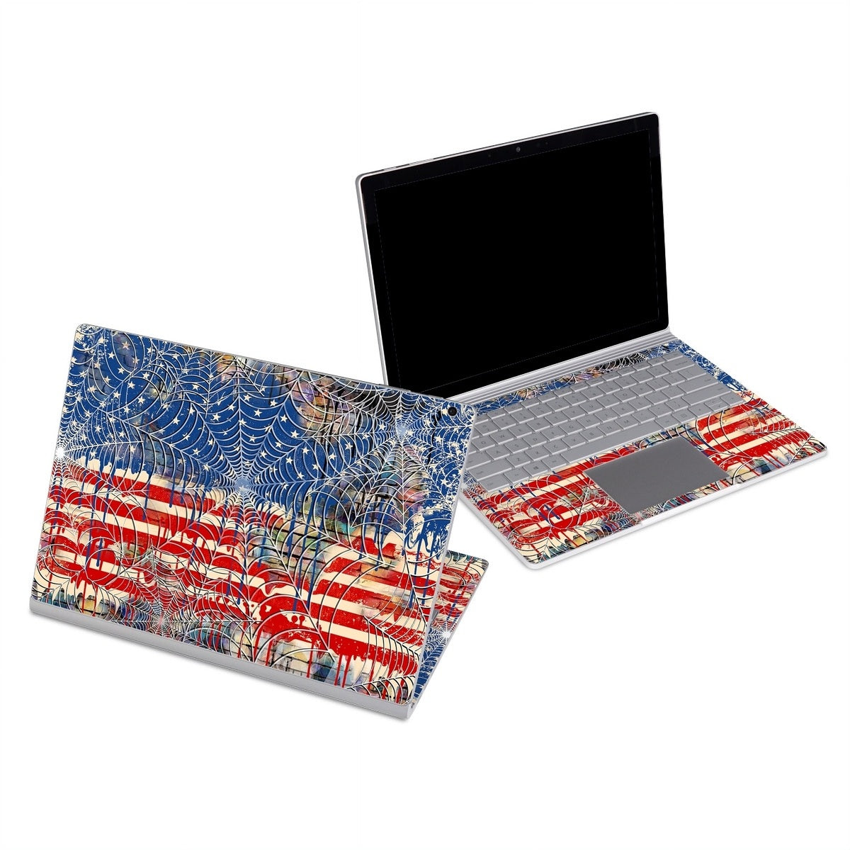 Cobweb Flag - Microsoft Surface Book Skin
