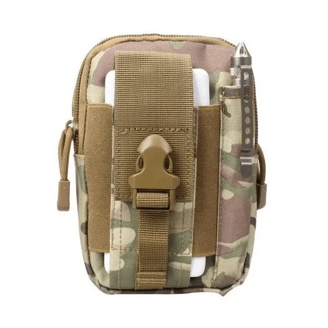 Multifunction Classic Water-Resistant Phone Bag Outdoor Waist Bag Portable Durable Large Capacity Bags