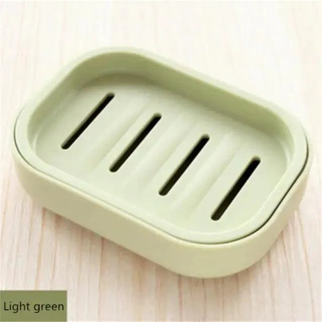 New Bathroom Dish Plate Case Home Shower Travel Hiking Holder Container Soap Box Plastic Soap Box Dispenser Soap Rack Bathroom Dish Plate Case Home Shower Travel Hiking Box Soap Box Dispenser Plastic Container Soap Soap Rack Holder Random Colour