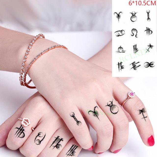 New Different Waterproof Temporary Tattoo Cute Fox Dog Luxury Animal Stickers Tattoo Colorful Modern Design For Adults Kids