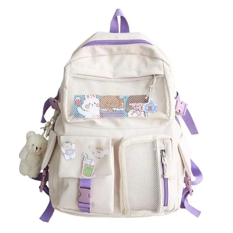 New Elegant Waterproof Backpack For Ladies And Women Cute Student Bookbag/Trevel Bag for Teenager Girls