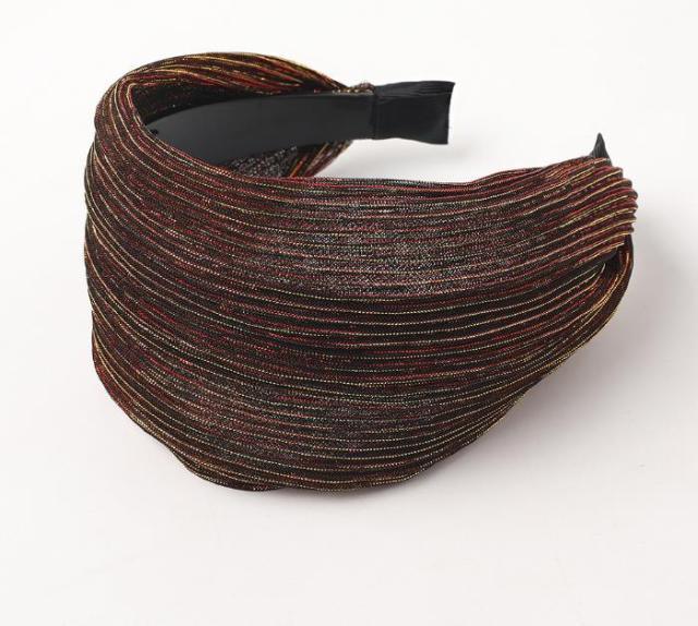 New Fashion Gradient Wide-sided Lace Simple Breathable Toothed Non-slip Headband for Women Girl Hair Accessories Headwear Gorgeous Hair Accessories For Women