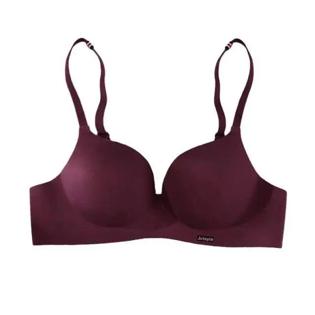 New Trendy Seamless Bras For Women Fashion Push Up Bra Wire Free Lingerie 3/4 Cup Bralette Cotton Underwear Brassiere