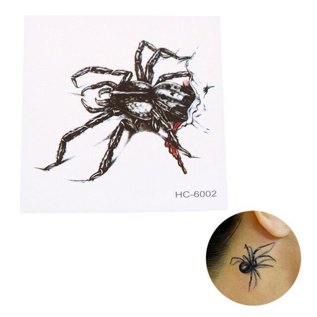New Waterproof Temporary Wolf Sticker Tattoo Mens Modern Tattoo Realistic Design