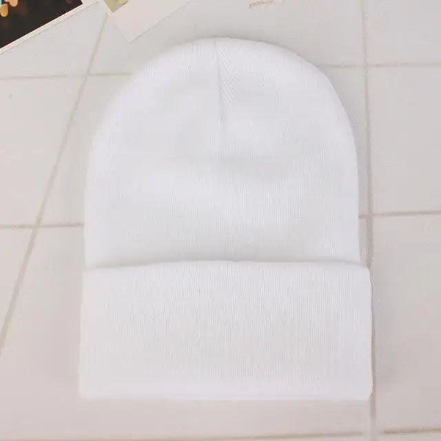 New Winter Hats for Women Men Beanies Knitted Solid Cool Hat Girls Autumn Female Beanie Warm Bonnet Casual Cap For Winter  Knitted Autumn Winter Cap Warm Elastic Winter Women and Men Hat