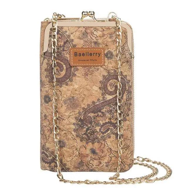 New Women Pu Leather Handbags Large Capacity Multifunctional Crossbody Bag Phone Wallet - Luxury Female Designer Bags