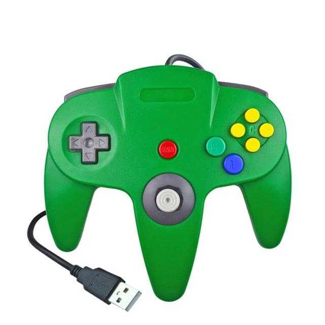 Perfect White M Shaped USB Wired Gamepad Classic Joystick Controller Compatible With Computer PC Laptop