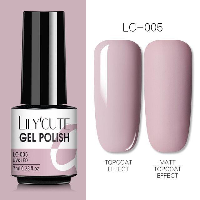 Womens UV Gel Nail Polish Set 7ml Fashion Varnish Colorful Art Manicure Luxury Nail Design For Women
