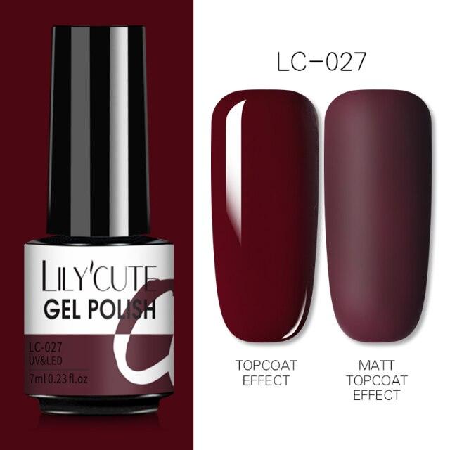 Womens UV Gel Nail Polish Set 7ml Fashion Varnish Colorful Art Manicure Luxury Nail Design For Women