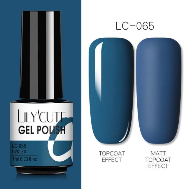 Womens UV Gel Nail Polish Set 7ml Fashion Varnish Colorful Art Manicure Luxury Nail Design For Women