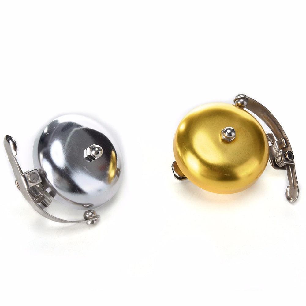 Vintage Classic Bicycle Bell Ring Cycling Bike Retro Cycling Bike Warning Horn Loud Gold Silver Bicycle Accessory Vintage Bike Bell Cycling Horn For Road Bike Mountain Bike Bikes Bike Horn Classic Bell Handlebar Bells