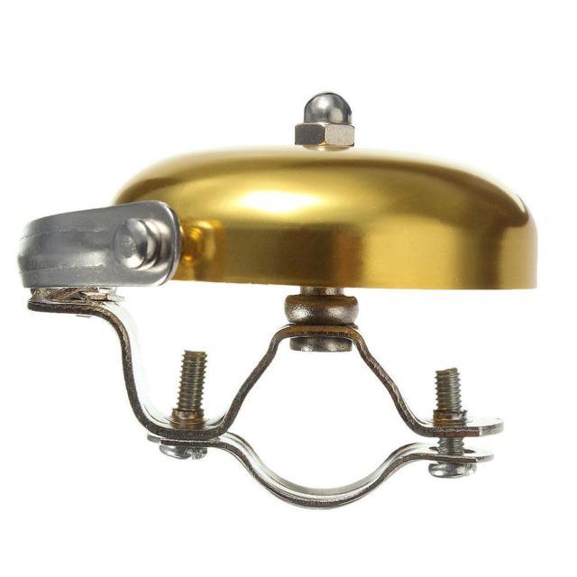 Vintage Classic Bicycle Bell Ring Cycling Bike Retro Cycling Bike Warning Horn Loud Gold Silver Bicycle Accessory Vintage Bike Bell Cycling Horn For Road Bike Mountain Bike Bikes Bike Horn Classic Bell Handlebar Bells