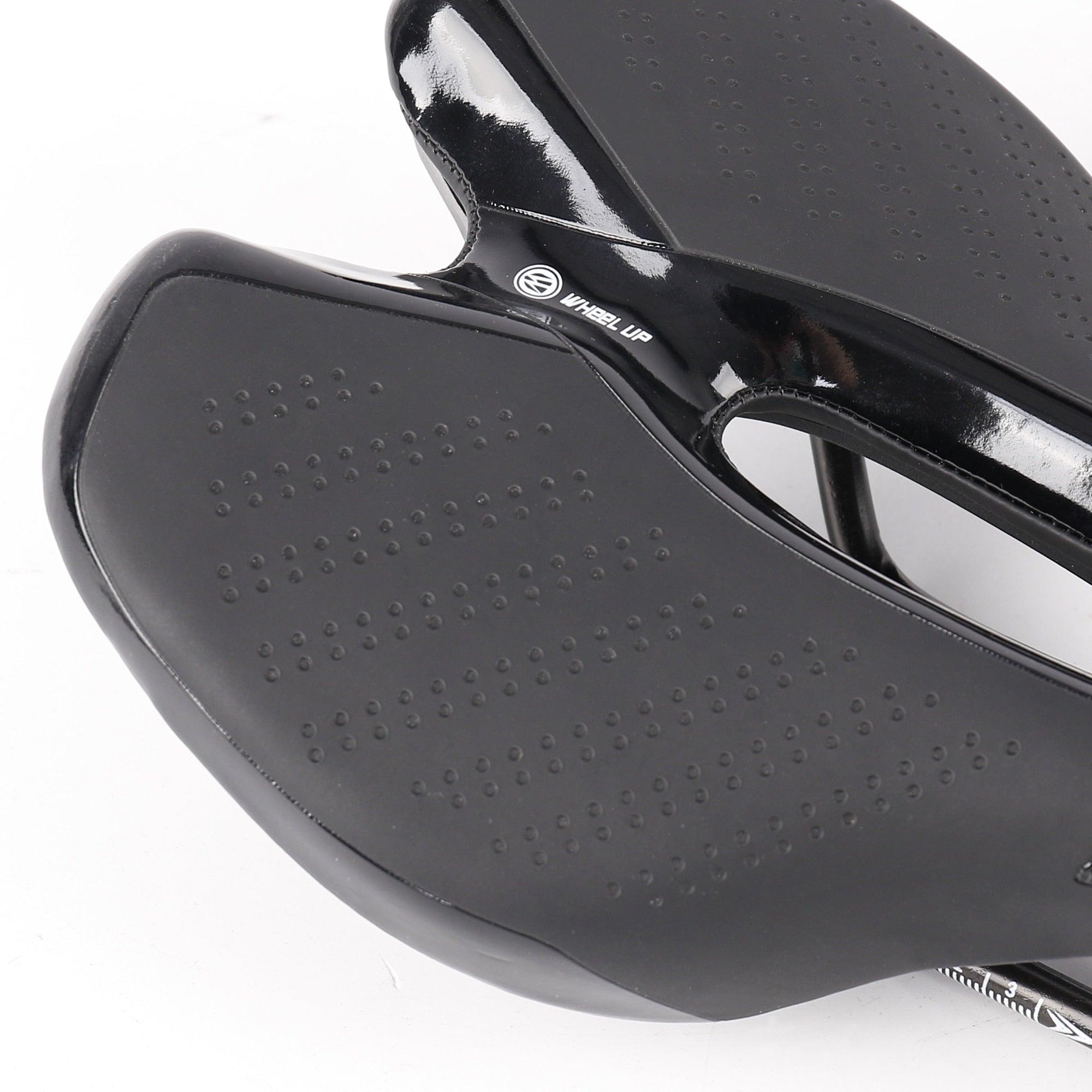 Road Bike Saddle Bicycle Seat With Warning Taillight USB Charging Mountain Cycling Racing PU Breathable Soft Seat Cushion Comfortable Bicycle Seat With Central Relief Zone Ergonomics Design Exercise Bike Seat