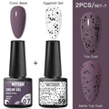 Luxury Gel Nail Polish Permanent Glossy Matte Egg Effect Elegant Stylish Eggshell Design For Women And Lady Nail Gel