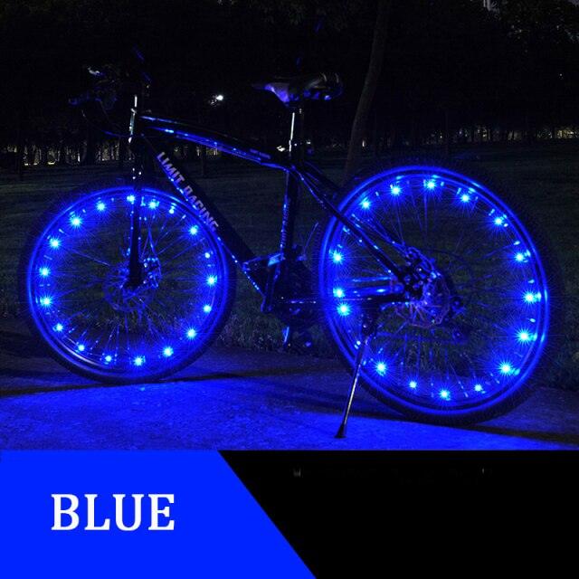 Bicycle Spoke Light Tire Wind Fire Wheel Lights Flash Spoke Light Lamp Outdoor Wheel Lights Cycling Decoration Safety Warning Tire Light Bright Color Bicycle Spoke Lights Ultimate Safety And Style