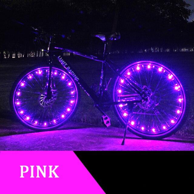 Bicycle Spoke Light Tire Wind Fire Wheel Lights Flash Spoke Light Lamp Outdoor Wheel Lights Cycling Decoration Safety Warning Tire Light Bright Color Bicycle Spoke Lights Ultimate Safety And Style