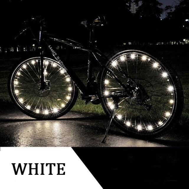 Bicycle Spoke Light Tire Wind Fire Wheel Lights Flash Spoke Light Lamp Outdoor Wheel Lights Cycling Decoration Safety Warning Tire Light Bright Color Bicycle Spoke Lights Ultimate Safety And Style