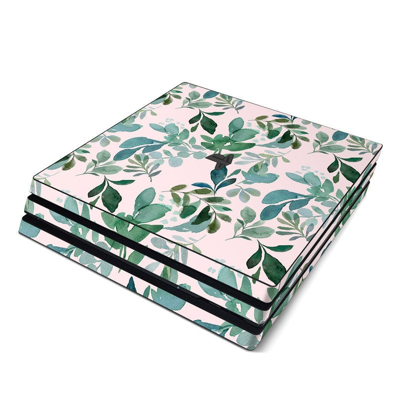 Sage Greenery - Sony PS4 Pro Skin