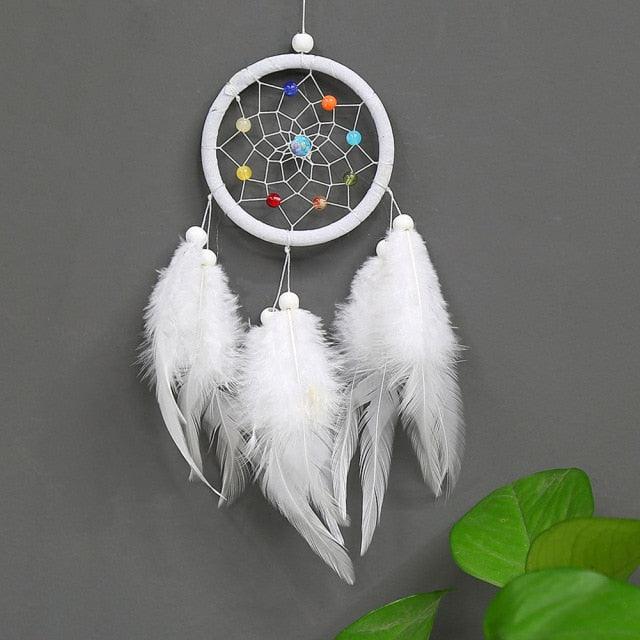 Pure Handmade Dream Catcher Hanging Ornaments Indian Style For Wall Decoration Birthday Gift Decorations Wind Chimes Home Wall Hanging Decora Wedding Decoration Craft Photography