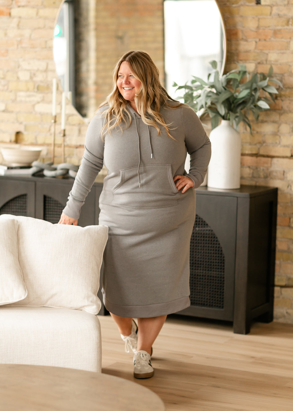 Rae Hoodie Sweatshirt Dress - FINAL SALE