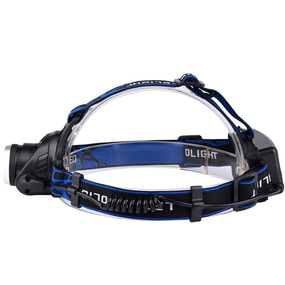 Rechargeable LED  Headlamps Ultra-bright High lumens Zoomable Waterproof LED Headlight Head Torch Flashlight Head Lamp For Fishing  Hands-Free Headlight