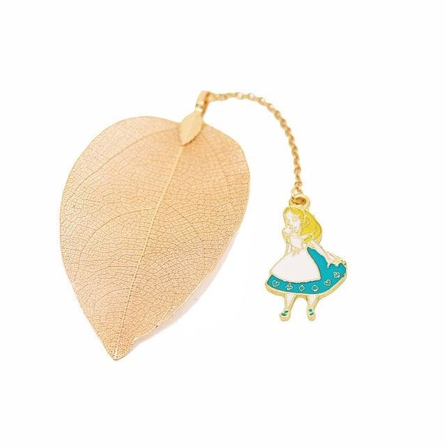 Retro Alloy Metal Bookmarks Cute Girls Rabbit Leaves Bookmark For Books Accessories Teachers Gifts Office School Stationery Vintage Alloy Metal Bookmark Cute Girl Rabbit Leaf Bookmark Book Accessories Teacher Gift Office School Stationery