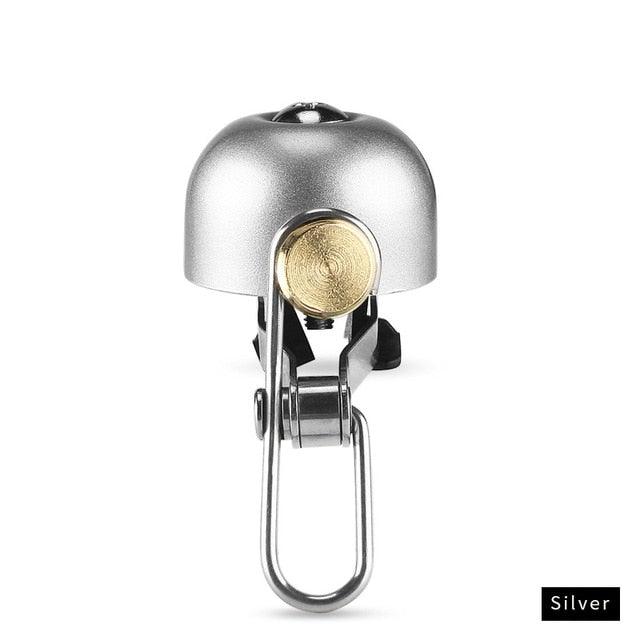 Retro Bicycle Bell Stainless Steel Bike Ringer Road Bike Horn Handlebar Bicycle Ring Loud Sound Cycling Bell Alarm Accessory Bike Bell Classic Bicycle Bell For Bike Vintage Ring Bell With Loud Sound Bells For Road Mountain Bike Handlebars Adults