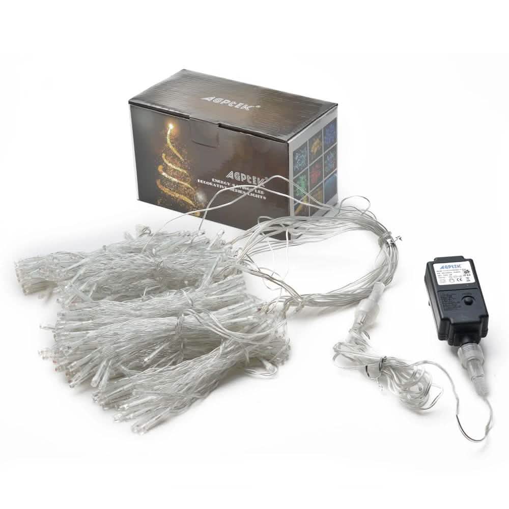 Safety Voltage Operated 300 LED Curtains Light