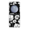 Striped Blooms - Samsung Galaxy Z Flip5 Skin