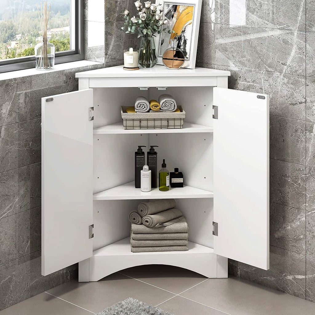 Shelf Corner Locker Triangle Corner Cabinet
