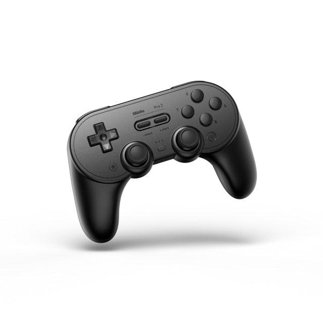 Simple Pure White Bluetooth Joystick Gamepad Controller Compatible With PC Monitor Laptop Tablet