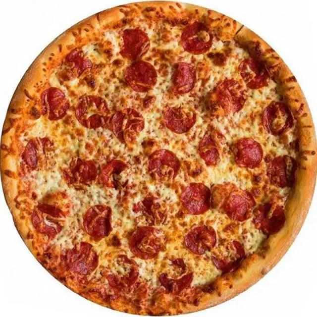 Soft Warm Pizza Round Blanket Travel Portable Wearable Winter Comfortable Blanket Perfect Autumn Gift