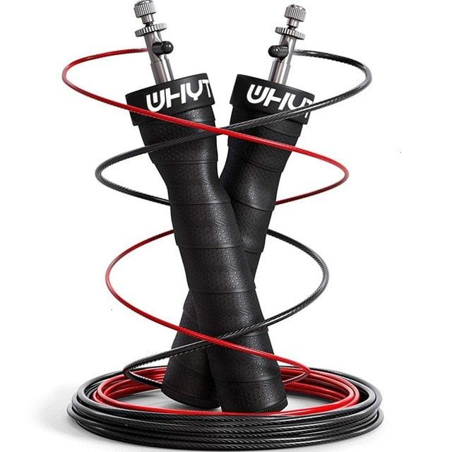 Speed Skipping Rope Jump Rope With Anti-Slip Handle For Double Unders Adjustable Heavy Speed Jump Rope Handles With Removable Weights For Women Men Sport Outdoor Workout Skipping Rope