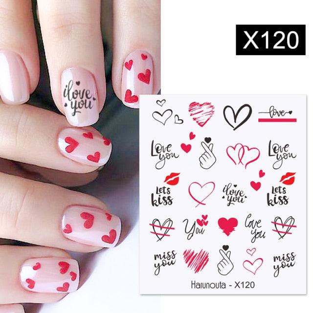 Spring Simple Green Theme Water Decal Sticker Flower Leaf Tree Summer Slider For Manicuring Nail Art Watermarks Art Decoration Manicure Tools Nail Watermark Decals iridescent Decoration Nail Self-Adhesive Decals Nail Stickers Water Transfer Fresh Nail