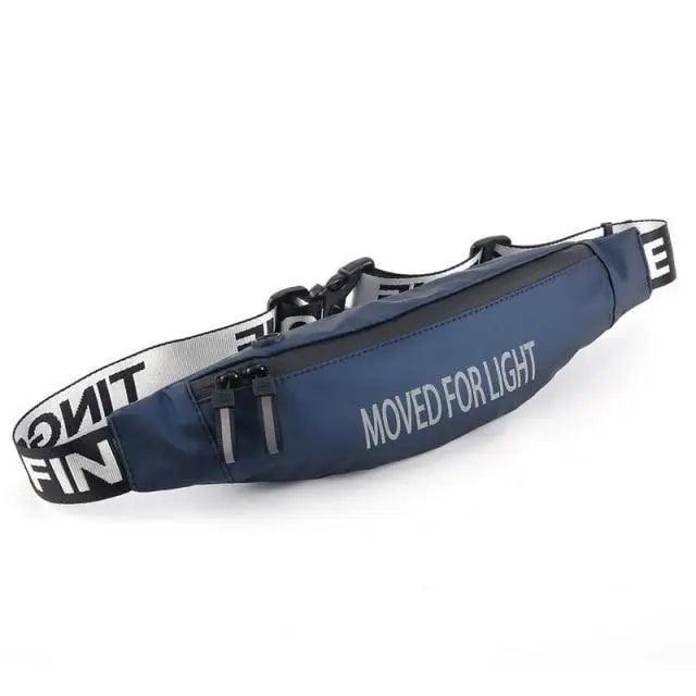 Stylish Design Unisex Waterproof Money Belt Bag Elegant Waist Pack Bag for Hiking Fitness Cycling Workout Gym Reflective Runners Belt Jogging Pocket Belt