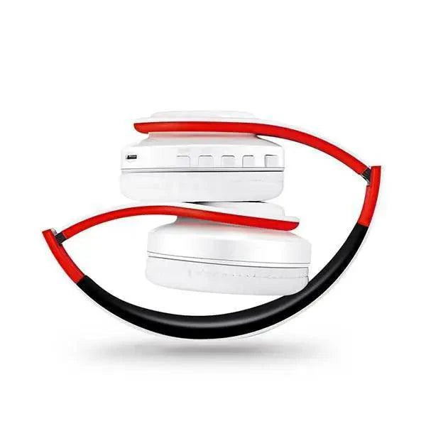 Stylish Wireless Bluetooth Headphone Stereo Headset Music Headset Foldable Wireless and Wired Stereo Headset Micro SD/TF FM For Cell Phone PC