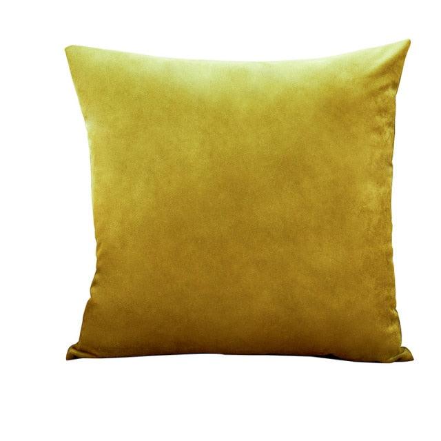 Super Soft Cushion Cover Velvet Pillow Cover Living Room Velvet Decorative Throw Pillow Covers Soft Solid Square Cushion Case For Couch Home Decorative Pillows