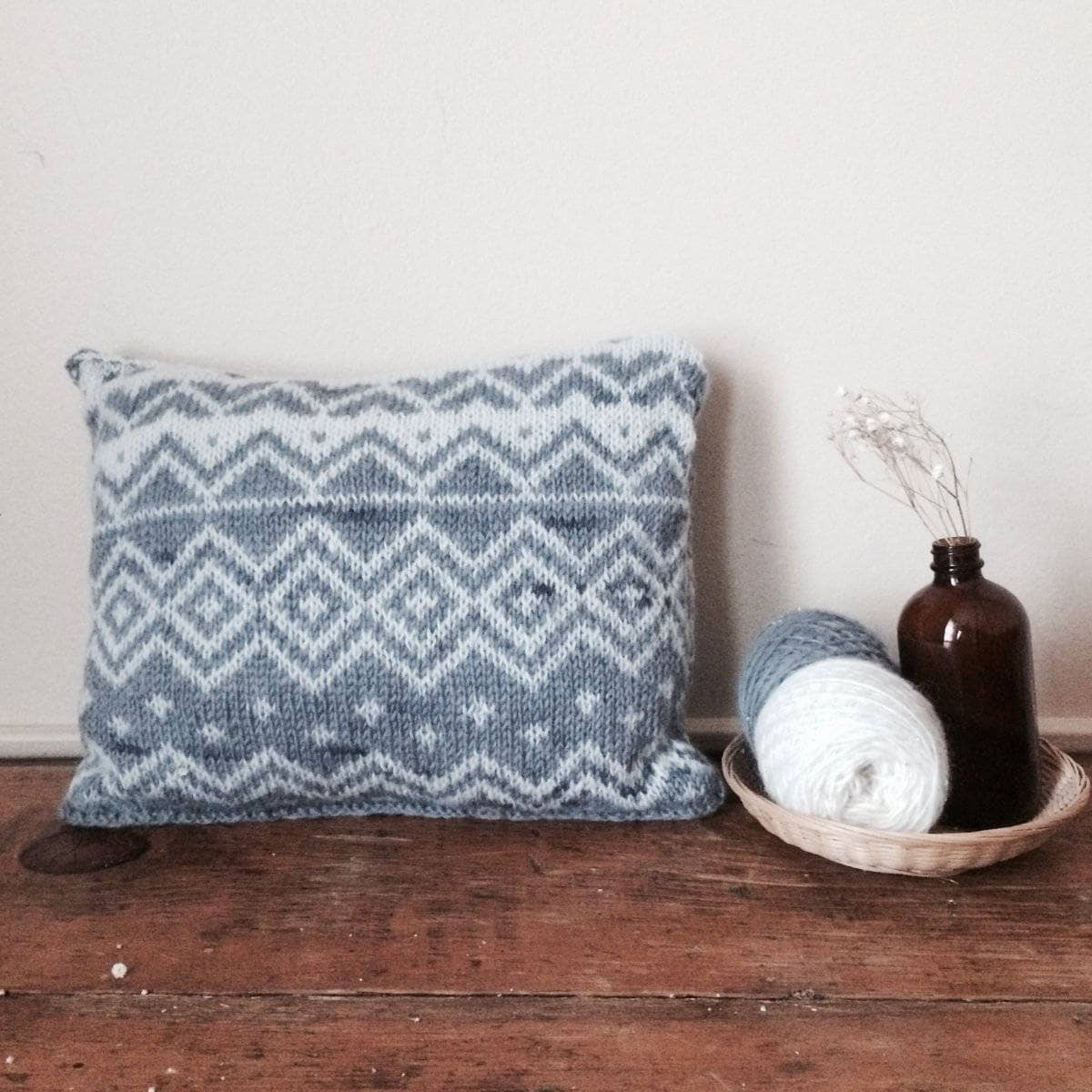 The Bjerge Pillow Knit Pattern