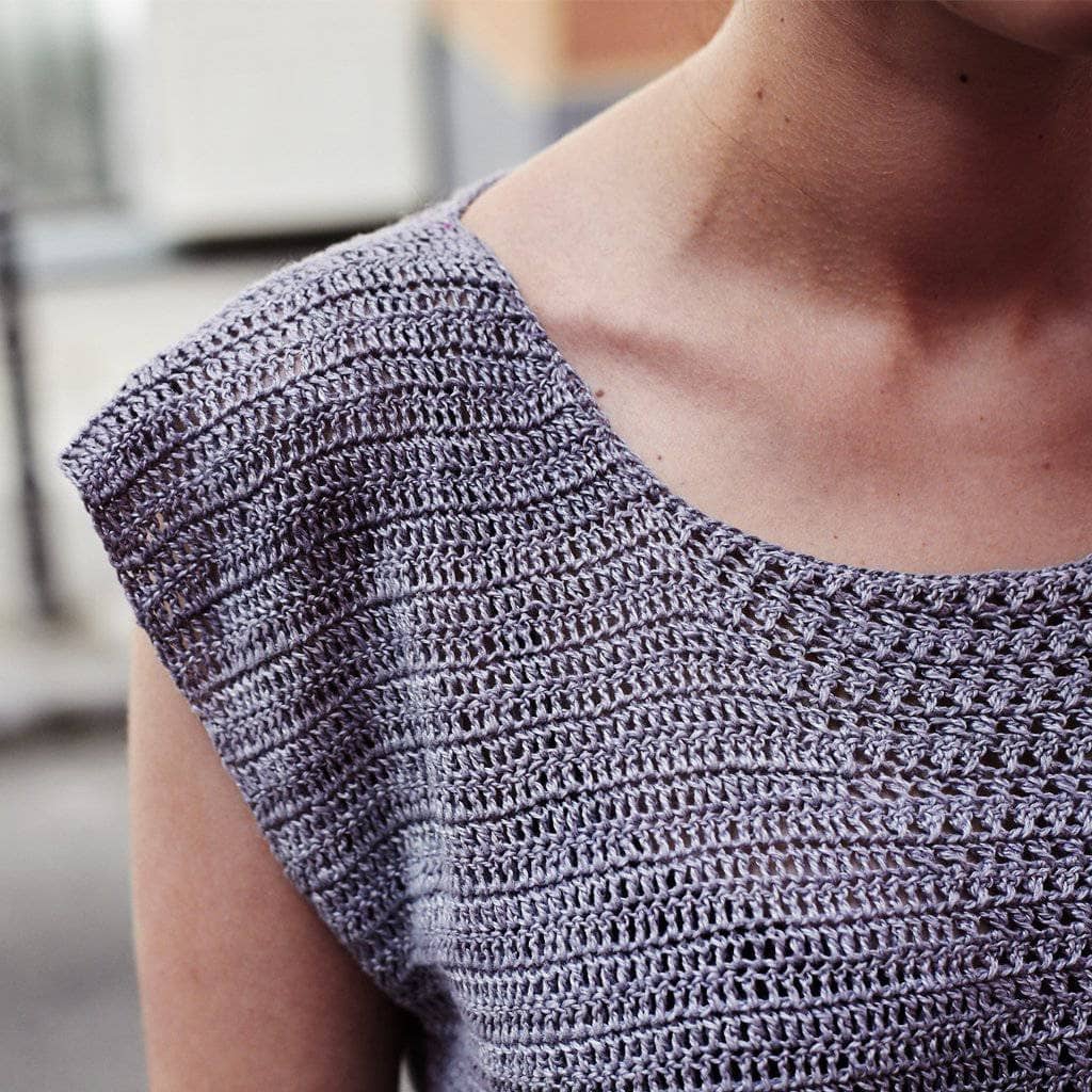 The Crossed Stitched Top Crochet Kit