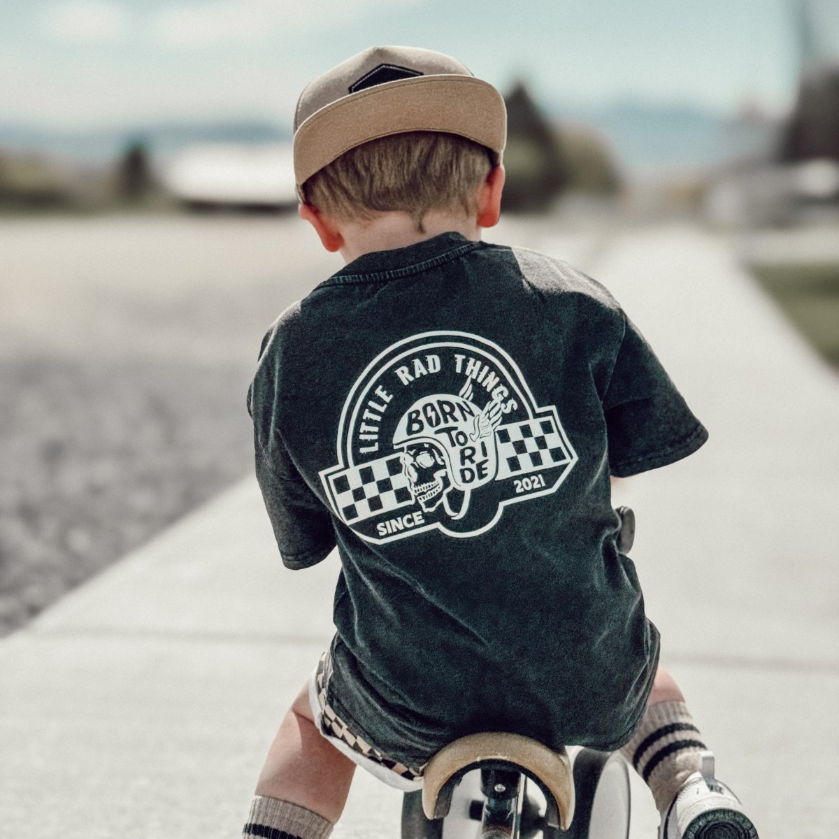 TIL DEATH DO WE RIDE TEE - BLACK